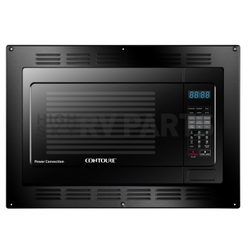 Contoure Microwave Oven MAS, 1.1 Cubic Foot Capacity - Black Onyx - RV-188BK-CON-1