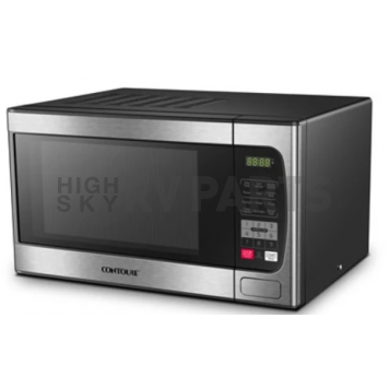 Contoure Mid-Size Microwave Oven - 1 Cubic Foot Capacity LCD Panel Stainless Steel - RV-950S -3