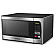 Contoure Mid-Size Microwave Oven - 1 Cubic Foot Capacity LCD Panel Stainless Steel - RV-950S 