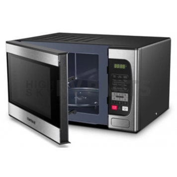 Contoure Mid-Size Microwave Oven - 1 Cubic Foot Capacity LCD Panel Stainless Steel - RV-950S -2