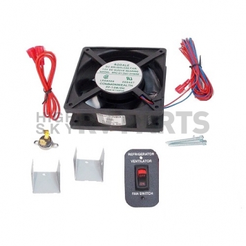 Dometic Refrigerator 12 Volt Vent with Rocker Switch Kit - 3108705.751