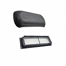 Dometic Refrigerator Roof Vent - Black Plastic - 3311236.024