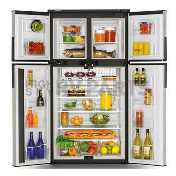 Dometic Elite RM1350SLMSS RV Refrigerator / Freezer - 2-Way - 12 Cubic Feet-5