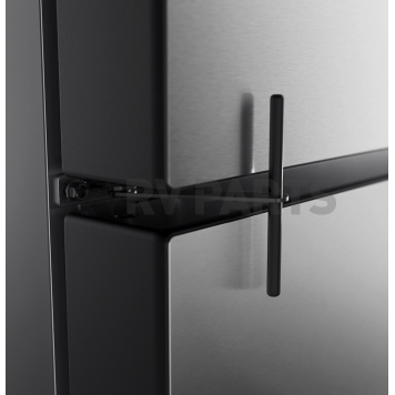 GE Profile™ 2 Door Refrigerator With Top Freezer - 12 Volt DC - 9.8 Cubic Foot Capacity - PPV10R5YRSS-3