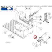 Norcold Ice Maker Fitting Nut 622846