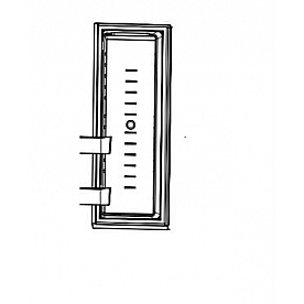 Norcold 1200/ 1210 Series Refrigerator Door - Lower Right Hand Side - 634070