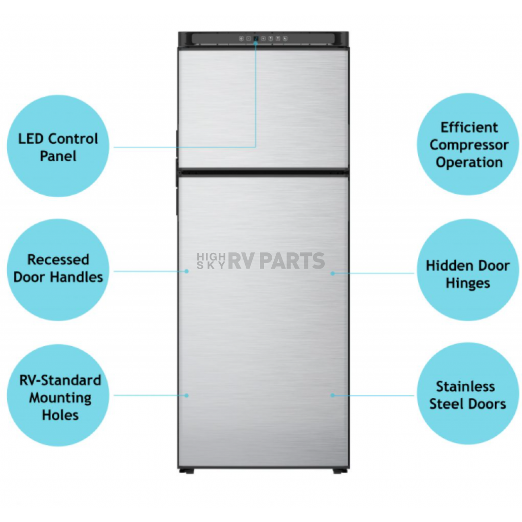 Norcold N10DCBSSR Polar RV Refrigerator 12 Volt / DC Only