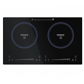 Contoure 2 Burner Induction Cooktop - Black Glass Surface - RR-20EA