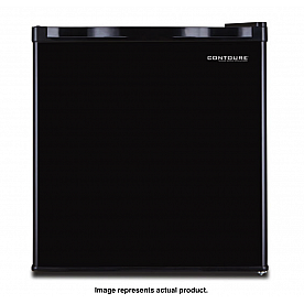Contoure Single Compartment Refrigerator - Portable Black - 1.6 Cubic Foot - RV-170BK