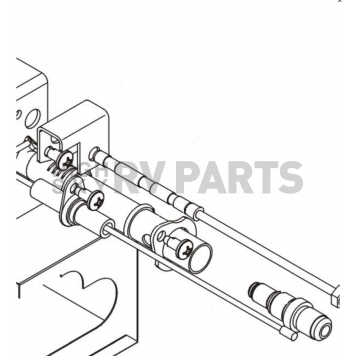 Thetford/ Norcold Refrigerator Burner Tube 50667