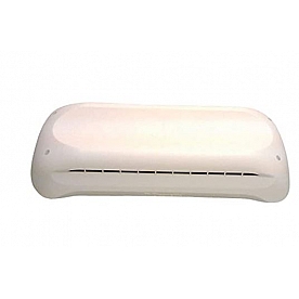 Dometic Refrigerator Vent Cover - 24 Inch x 5 Inch White Plastic - 3312695.004
