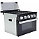 Furrion LLC Stove - Black With Stainless Steel Handle And Knobs/ Black Glass Door - FGR17G3MA2B-BG