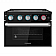 Furrion LLC Stove - Black With Stainless Steel Handle And Knobs/ Black Glass Door - FGR17G3MA2B-BG