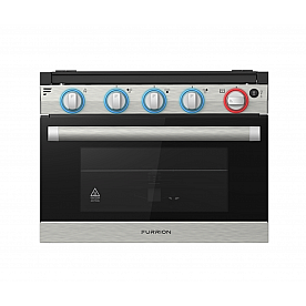 Furrion Greystone ® Stove 3 Burner 17 Inch Stainless Steel - CF-RV17