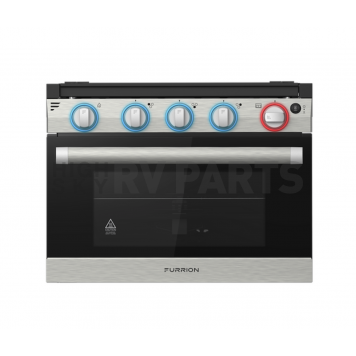 Furrion Greystone ® Stove 3 Burner 17 Inch Stainless Steel - CF-RV17