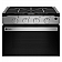 GE Profile™; Range Drop-In Cooktop Black/ Gray Stove PLD617RWSS