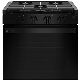 GE Profile™ Range Drop-In Cooktop Black Stove - PLD621DWBB