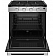 GE Profile Stove Range - Black/Gray - PLD621RWSS