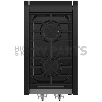 GE Profile 2 Burner Propane Cooktop Stove - PLU612RTSS-1