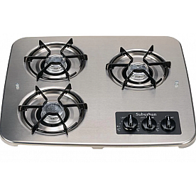 Suburban SDN3SS 3 Burner Match Light Cooktop - 2938AST
