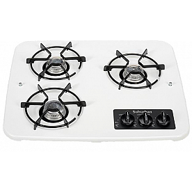 Suburban SDN3WH 3 Burner Match Light Cooktop - 2938AWH