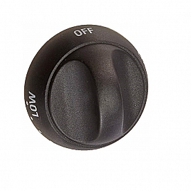 Suburban Mfg Burner Control Knob Black - 140240