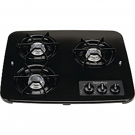 Suburban SDN3BK 3 Burner Match Light Cooktop - 2938ABK