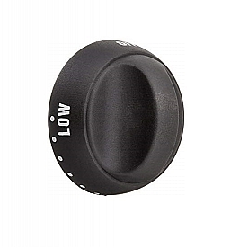 Suburban Mfg Top Burner Control Knob Black - 140230