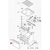 Dometic Stove Oven Door for 21 inch Atwood RA Ranges/ Wedgewood RV Ranges - 51884