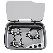 Norcold Spinflo 3 Burner Piezo Cooktop - SHB16950Y
