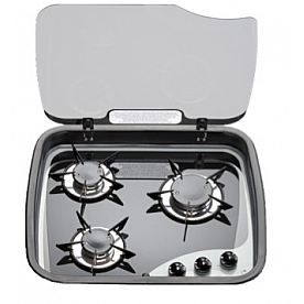 Norcold Spinflo 3 Burner Piezo Cooktop - SHB16950Y