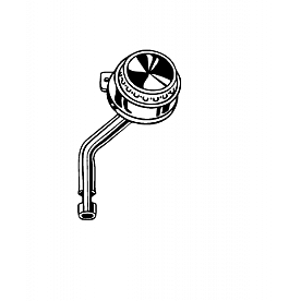 Suburban Mfg Stove Burner Right Rear for SDN2WH/ SDN2BK/ SDN2SS Ranges - 010962