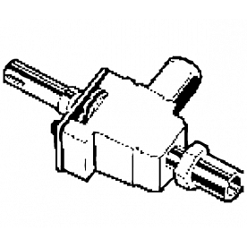 Suburban Mfg Stove Top Burner Valve 6500 BTU - 161177