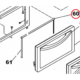 Suburban Mfg Stove Oven Door Seal for SRNA3L/ SRNA3S - 071073