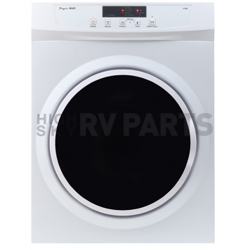 Pinnacle Clothes Compact Standard Dryer 13 Pounds Capacity Front Load White - 18-860