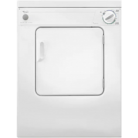 WHIRLPOOL AccuDry Clothes Dryer 3.4 Cubic Foot White - LDR3822PQ