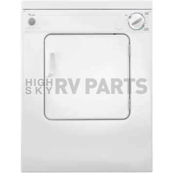 WHIRLPOOL AccuDry Clothes Dryer 3.4 Cubic Foot White - LDR3822PQ