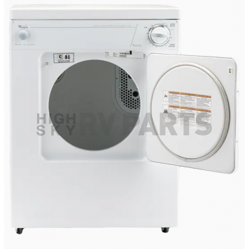 WHIRLPOOL AccuDry Clothes Dryer 3.4 Cubic Foot White - LDR3822PQ-3