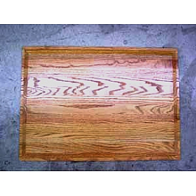 Oak refrigerator door insert 32.25 x 20.38