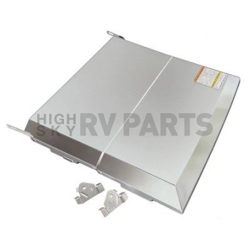 Stove Bi-Fold Cover for Atwood Dometic Stoves Stainless Steel 690631-03