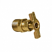 Airstream Water Heater Drain Valve Brass 601588