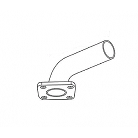 Cummins Power Generation Generator Exhaust Pipe - A026E098