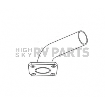 Cummins Power Generation Generator Exhaust Pipe - A026E098