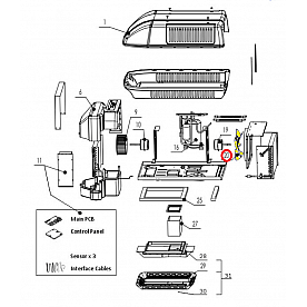 Dometic/ Atwood Air Conditioner Condenser Fan - 15056