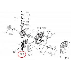 Powerhouse Generator Air Filter Polygon - 60777