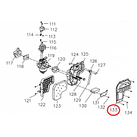Powerhouse Generator Air Filter Cover 69801