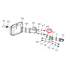Powerhouse Generator Air Injection Check Valve Gasket - 69508