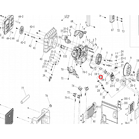 Powerhouse Generator Carburetor Insulator 69546