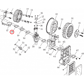Powerhouse Generator Carburetor Mounting Gasket - 63164