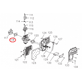 Powerhouse Generator Carburetor Mounting Gasket - 69626